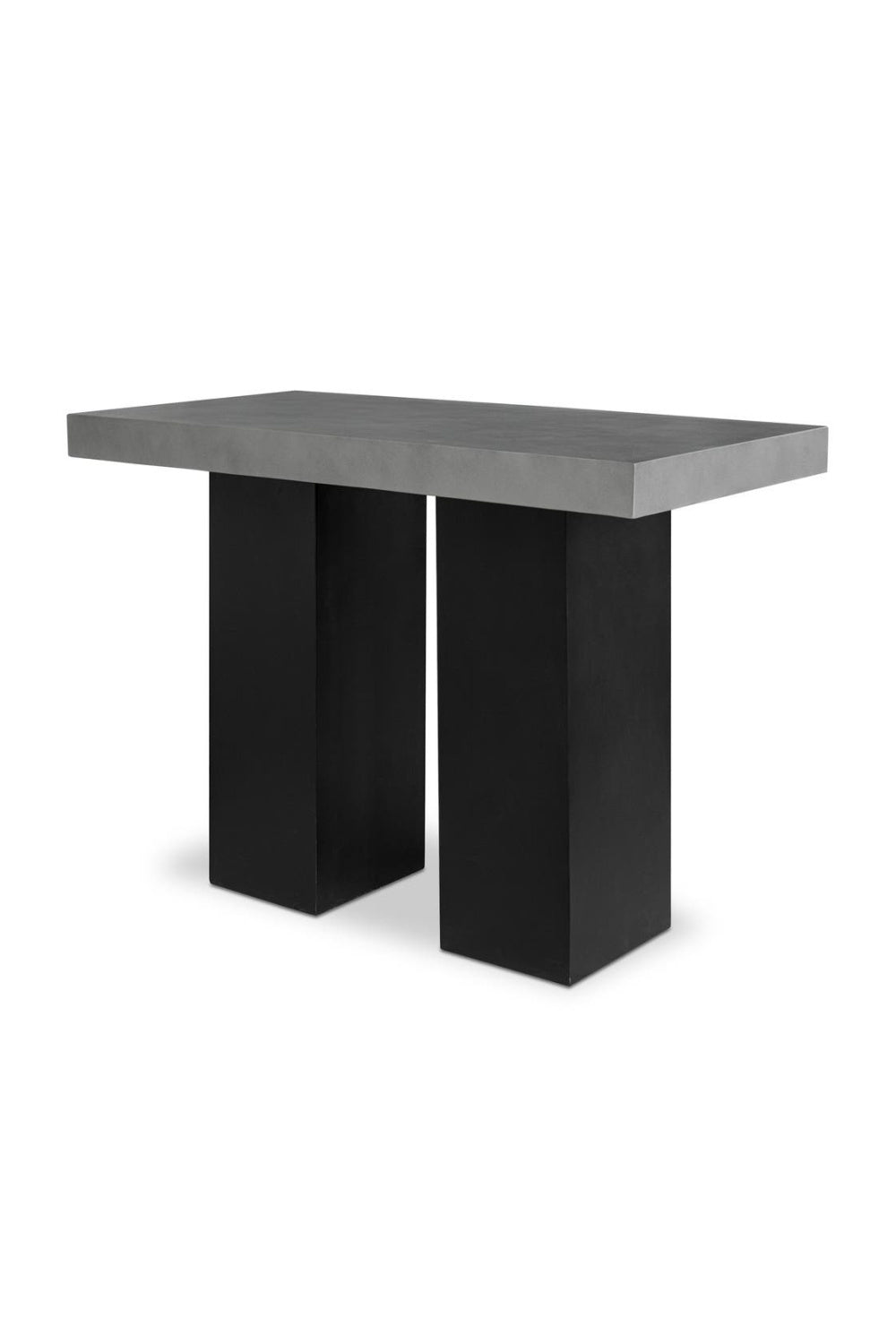 Gray Concrete Outdoor Bar Table | Novi Living Lithic | Oroa.com