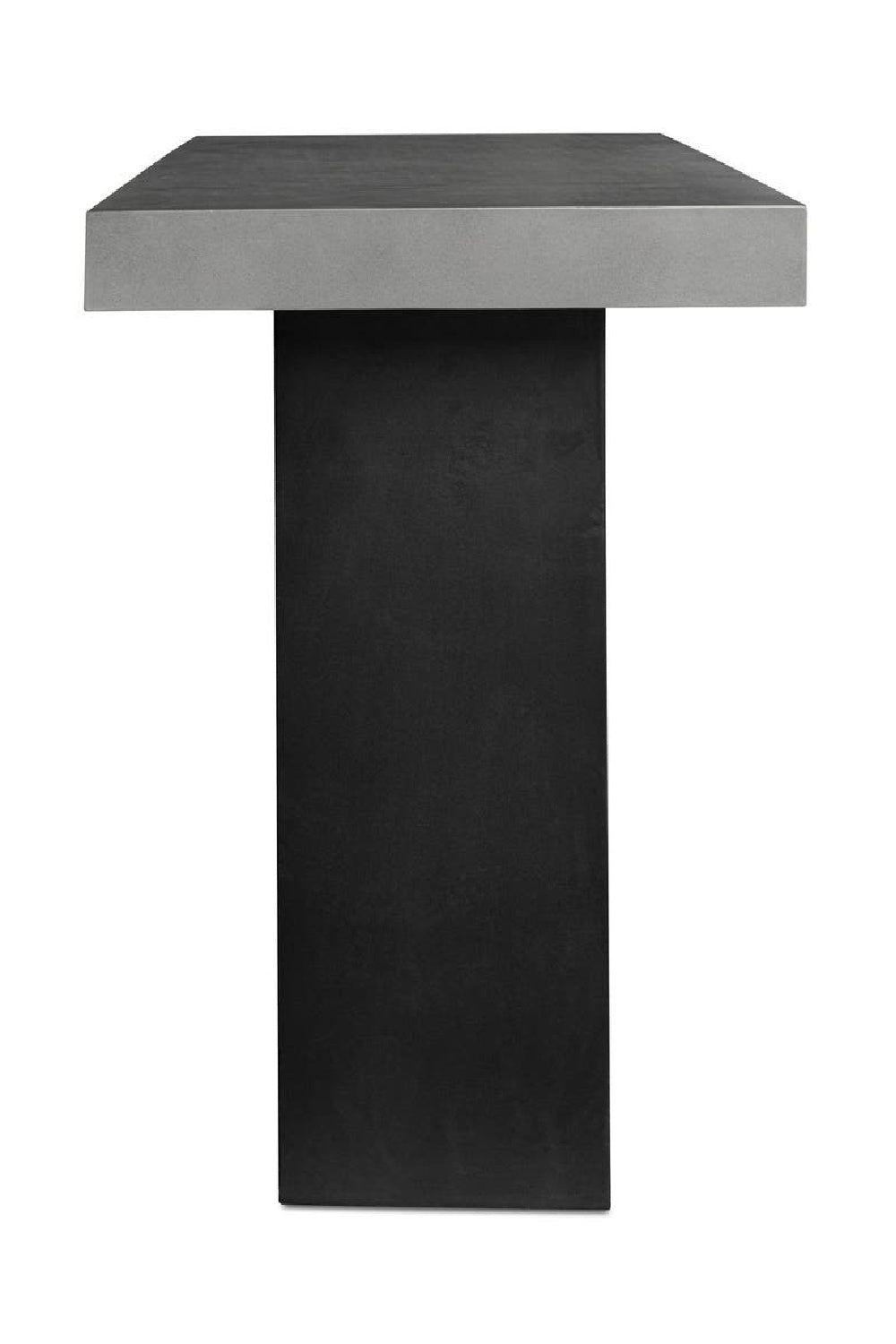 Gray Concrete Outdoor Bar Table | Novi Living Lithic | Oroa.com
