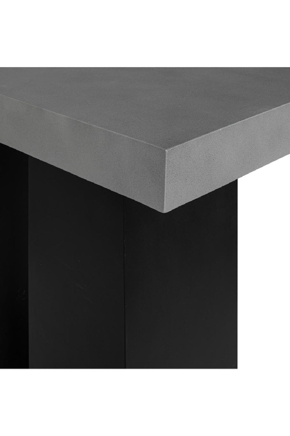 Gray Concrete Outdoor Bar Table | Novi Living Lithic | Oroa.com