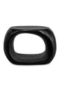Modern European furniture - Black Sculptural Indoor/Outdoor Stool - www.oroa.com