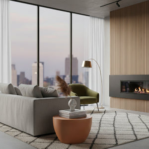 Round Indoor/Outdoor Side Table | Novi Living Insitu | Oroa.com