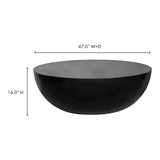 Modern European furniture - Bowl-Shaped Indoor/Outdoor Coffee Table - www.oroa.com