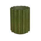 Modern European furniture - Scalloped Indoor/Outdoor Accent Table - www.oroa.com