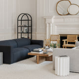 Modern European furniture - Scalloped Indoor/Outdoor Accent Table - www.oroa.com