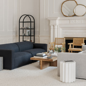 Modern European furniture - Scalloped Indoor/Outdoor Accent Table - www.oroa.com