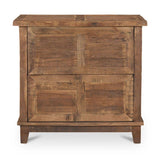 Modern or European furniture - Vintage Wooden 2-Drawer Nightstand - www.oroa.com