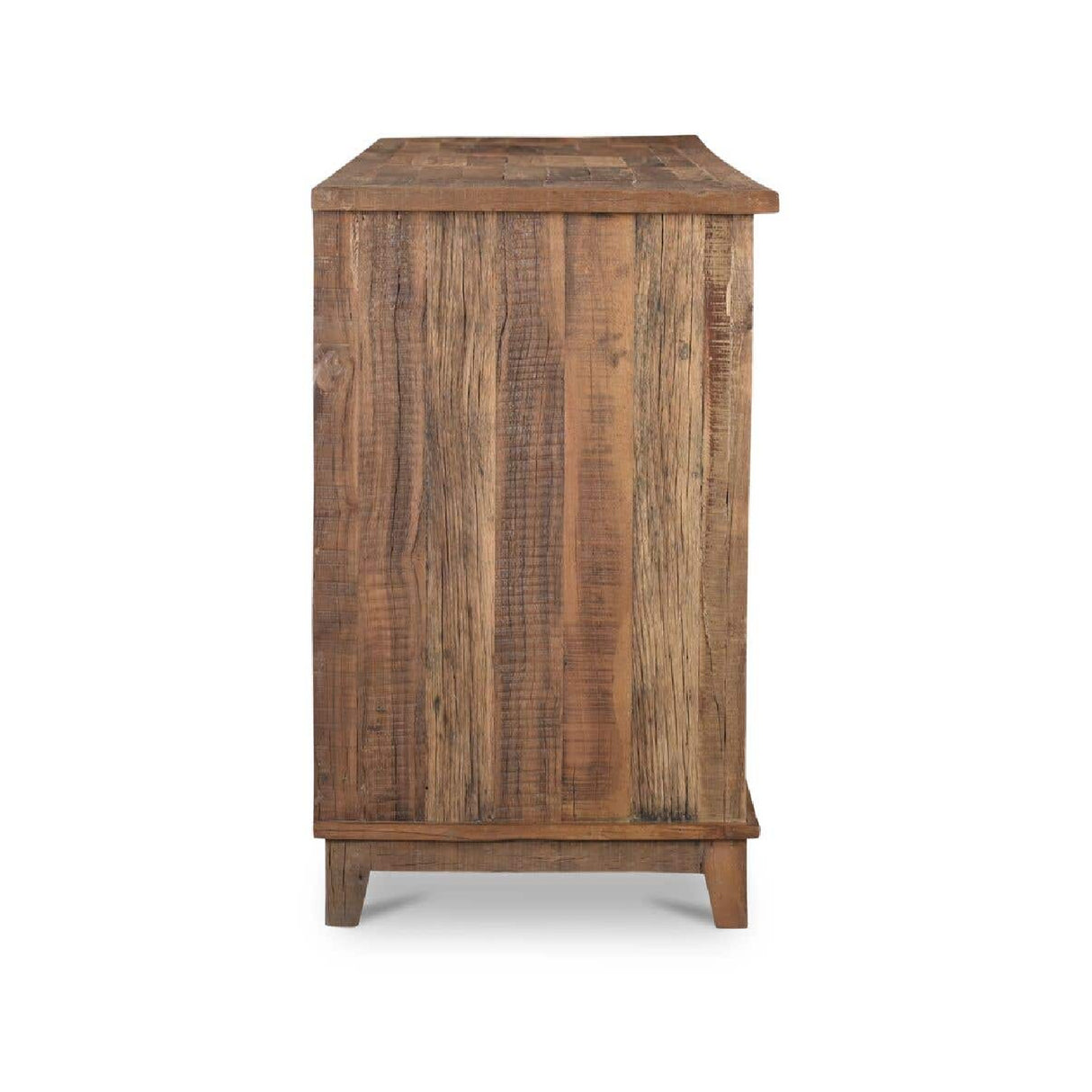 Modern or European furniture - Vintage Wooden 4-Door Sideboard - www.oroa.com