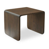 Modern European furniture - C-Shape Oak Side Table - www.oroa.com