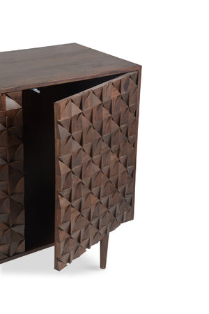 Modern European furniture - 3-Door Wood Sideboard - www.oroa.com