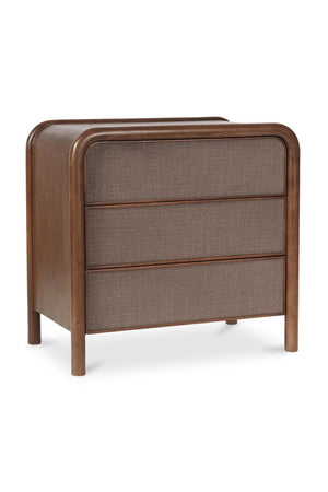 Tatami Mat 3-Drawer Nightstand | Novi Living Rye | Oroa.com