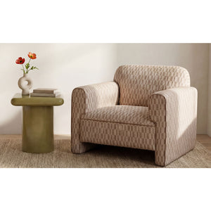 Green Lacquered Square Side Table | Novi Living Daisy