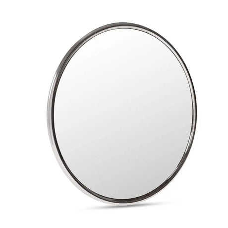 Chrome Round Mirror - Novi Living Lars - view 1