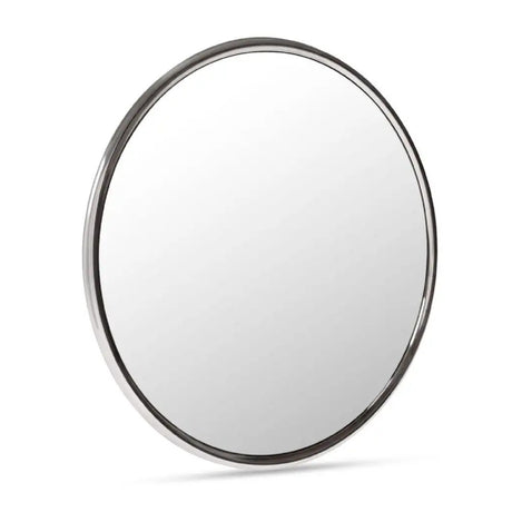 Chrome Round Mirror - Novi Living Lars - view 3