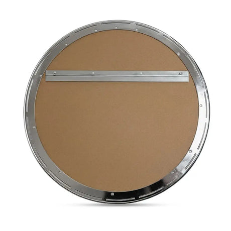 Chrome Round Mirror - Novi Living Lars - view 5
