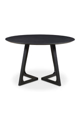 Modern European furniture - Sculptural Base Round Dining Table - www.oroa.com