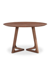 Modern European furniture - Sculptural Base Round Dining Table - www.oroa.com