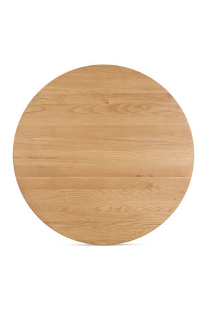 Natural Oak Round Dining Table | Novi Living Godenza