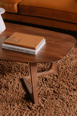 Sculptural Base Coffee Table | Novi Living Godenza