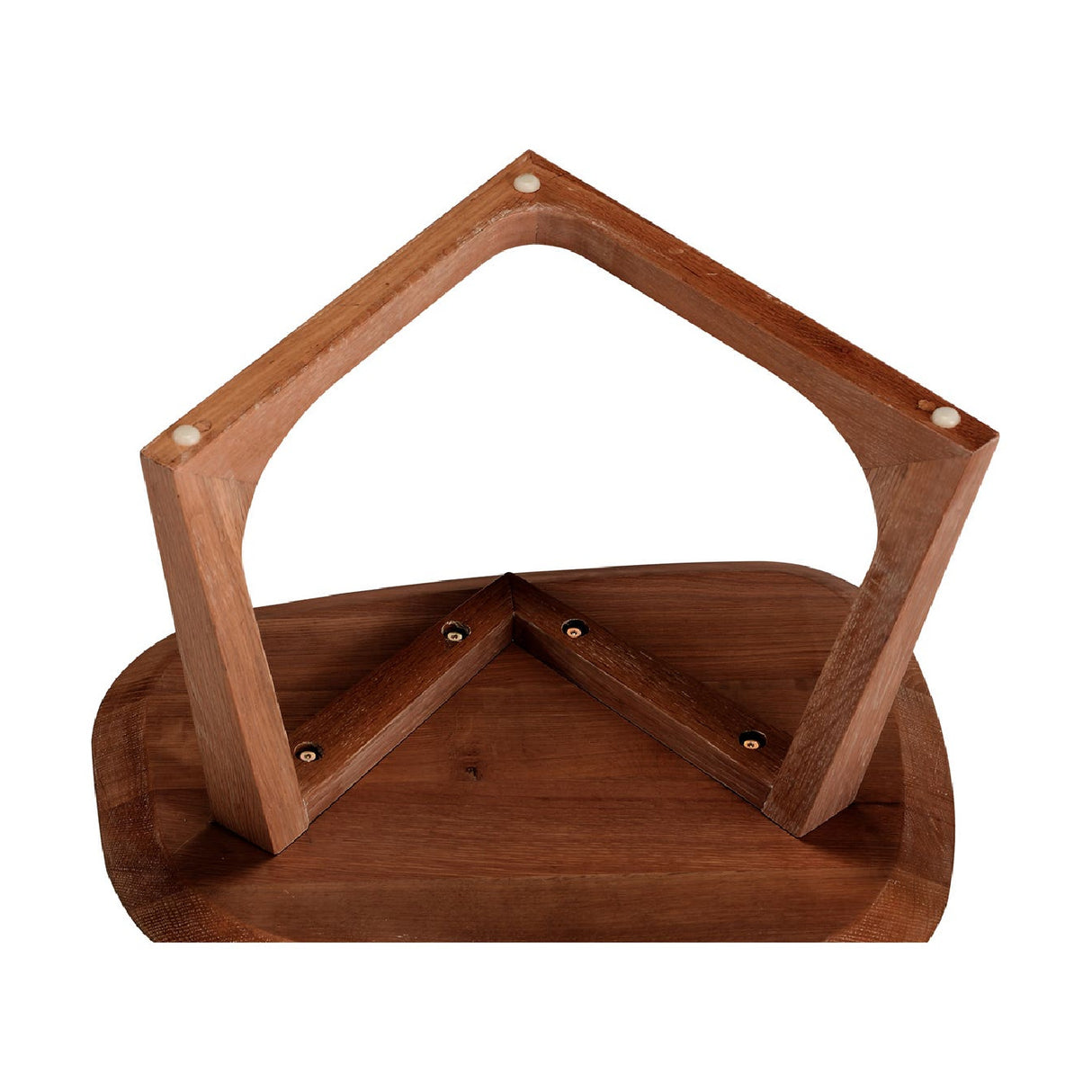 Modern European furniture - Solid Walnut End Table - www.oroa.com