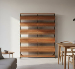 Modern European furniture - Wooden Slats Room Divider - www.oroa.com
