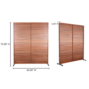 Modern European furniture - Wooden Slats Room Divider - www.oroa.com