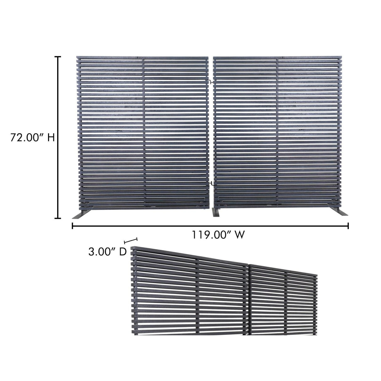 Modern European furniture - Mixed Hardwood Room Divider - www.oroa.com