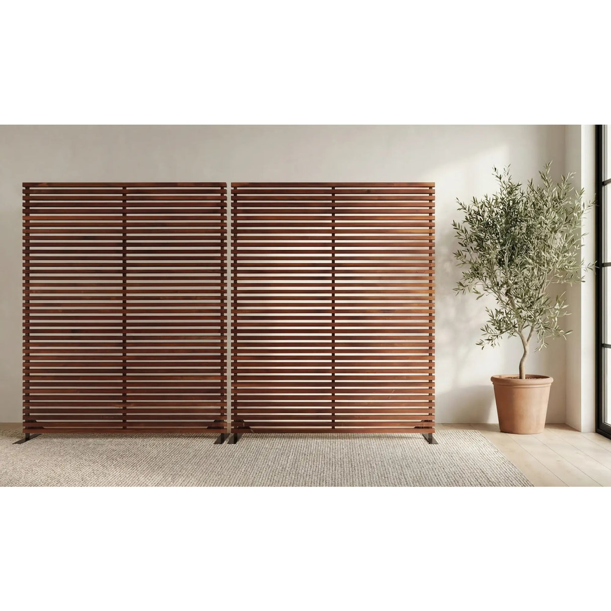 Modern European furniture - Mixed Hardwood Room Divider - www.oroa.com