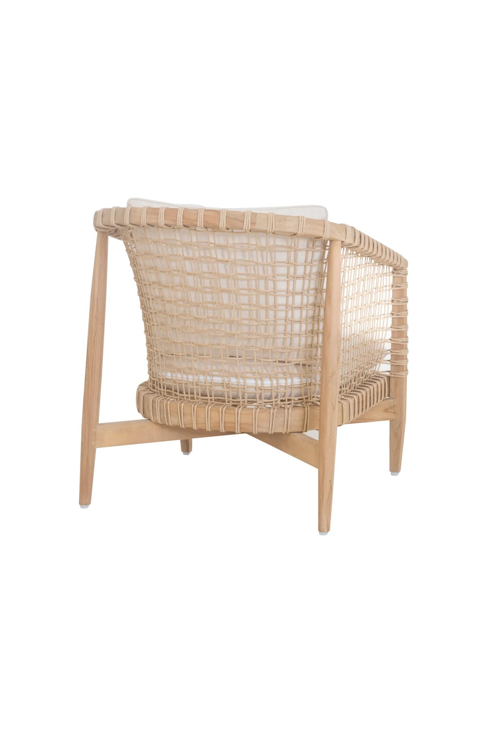   Modern European furniture - White Weave Outdoor Lounge Chair - www.oroa.com | Oroa.com