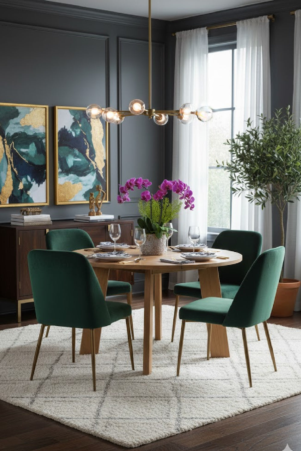 Slatted Teak Outdoor Dining Table | Novi Living Delta | Oroa.com