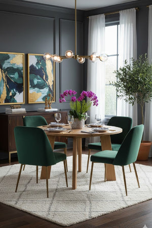 Slatted Teak Outdoor Dining Table | Novi Living Delta | Oroa.com