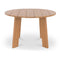 Modern European furniture - Slatted Teak Outdoor Dining Table - www.oroa.com