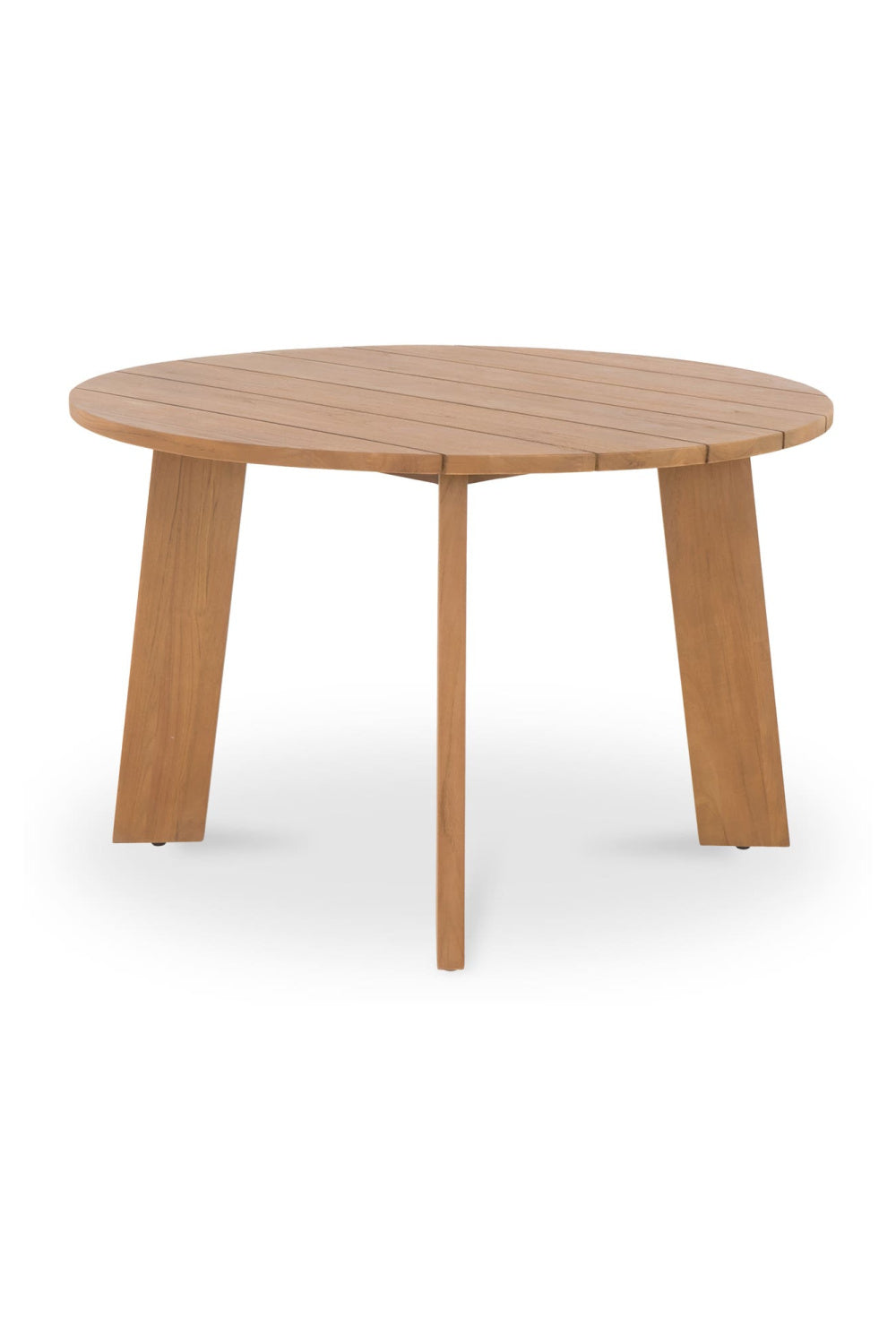 Slatted Teak Outdoor Dining Table | Novi Living Delta | Oroa.com