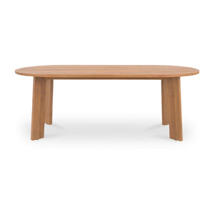   Modern European furniture - Slatted Teak Outdoor Dining Table - www.oroa.com | Oroa.com