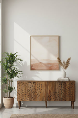 Modern European furniture - Carved Wooden 4-Door Sideboard - www.oroa.com