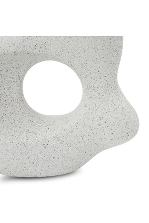Gray Flecked Abstract Sculpture | Novi Living Matter | Oroa.com