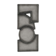 Modern European furniture - Gray Geometrical Wall Sculpture - www.oroa.com