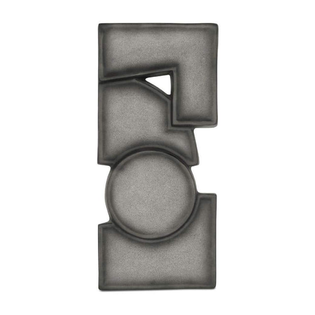 Modern European furniture - Gray Geometrical Wall Sculpture - www.oroa.com