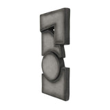 Modern European furniture - Gray Geometrical Wall Sculpture - www.oroa.com