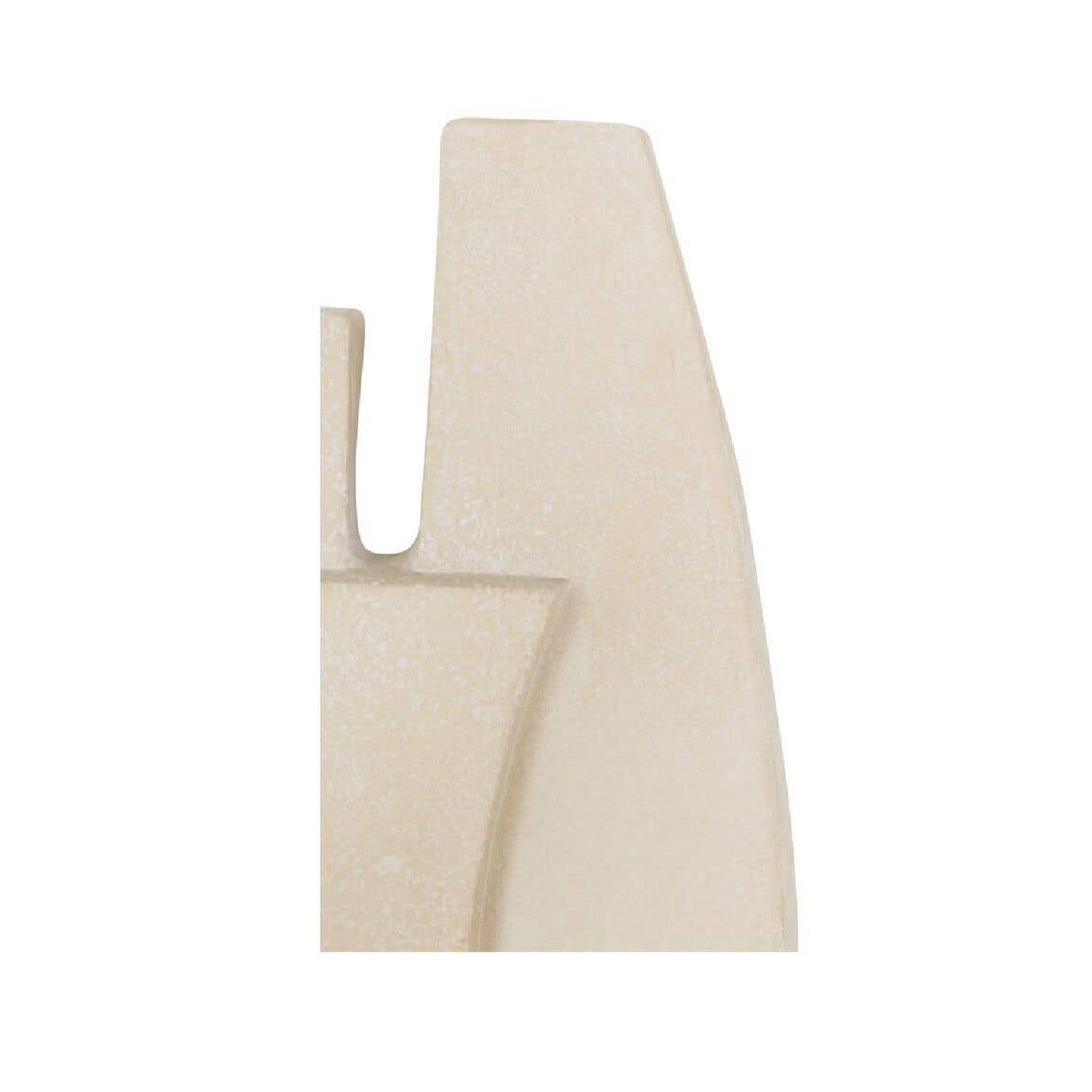 Modern European furniture - Beige Layered Wall Sculpture - www.oroa.com