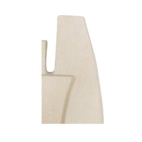 Modern European furniture - Beige Layered Wall Sculpture - www.oroa.com