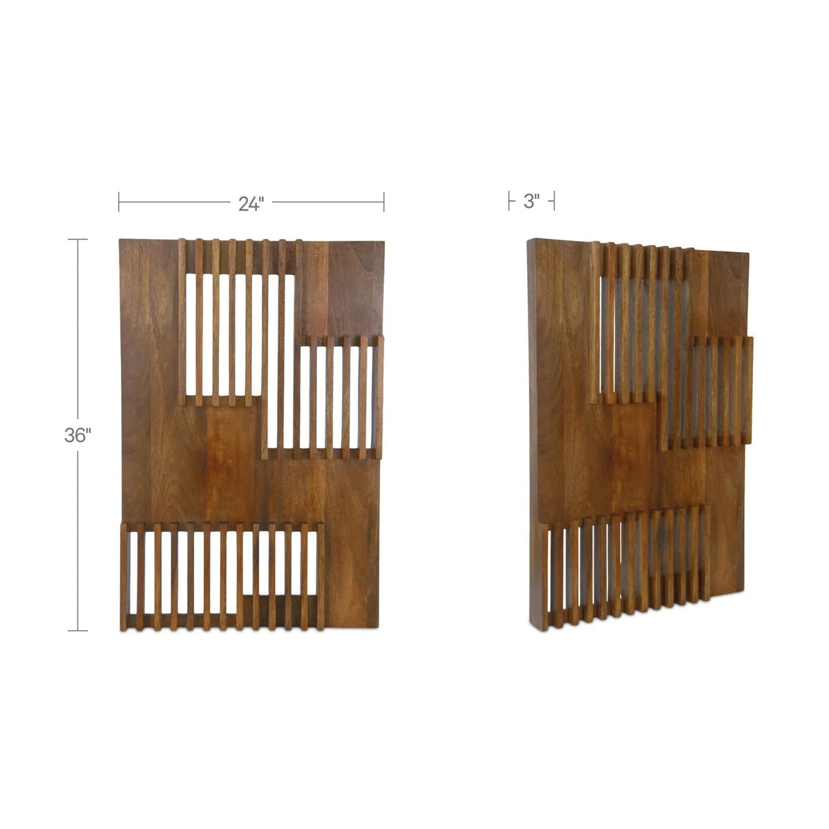 Carved Mango Wood Wall Art | Novi Living Innis