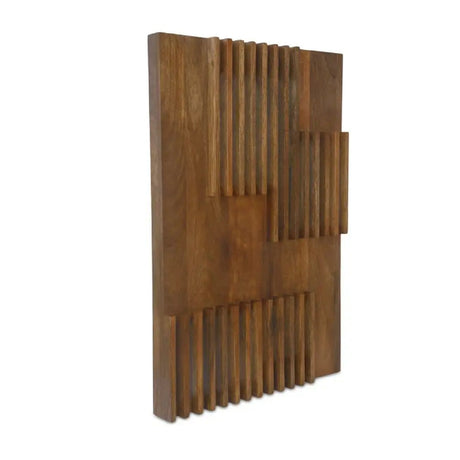 Carved Mango Wood Wall Art - Novi Living Innis - view 6
