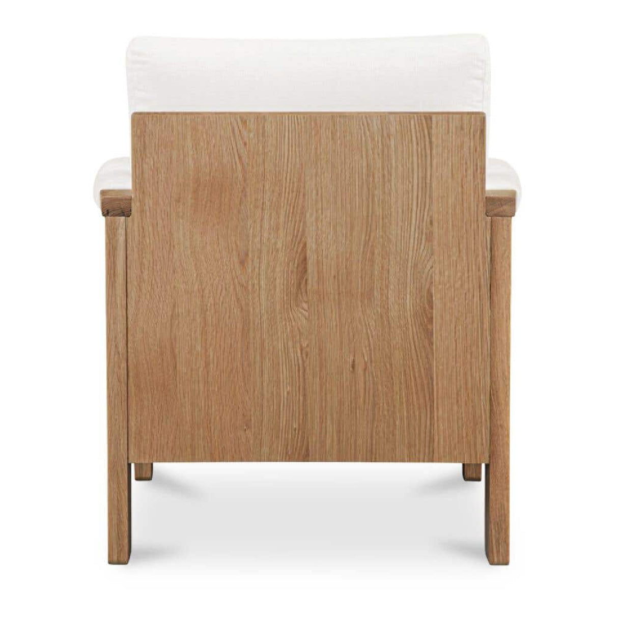 Oak Framed Upholstered Accent Chair | Novi Living Bauer