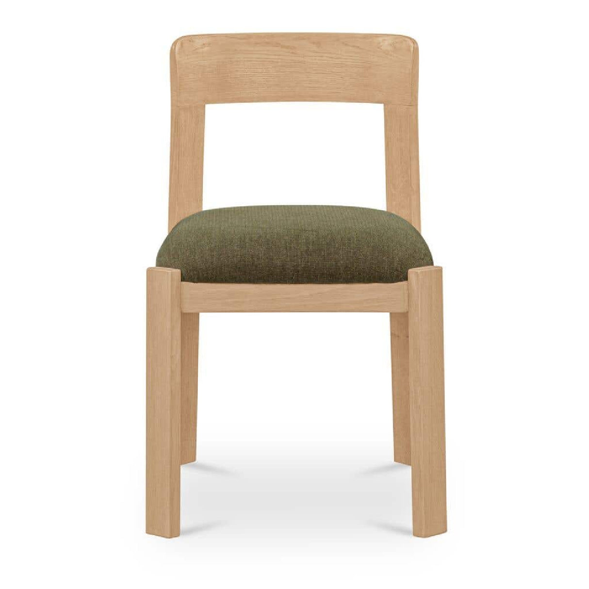 Oak Framed Padded Dining Chairs (2) | Novi Living Oli