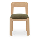 Oak Framed Padded Dining Chairs (2) | Novi Living Oli