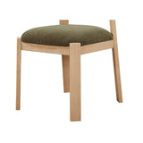 Oak Framed Padded Dining Chairs (2) | Novi Living Oli