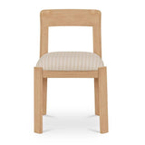 Oak Framed Padded Dining Chairs (2) | Novi Living Oli