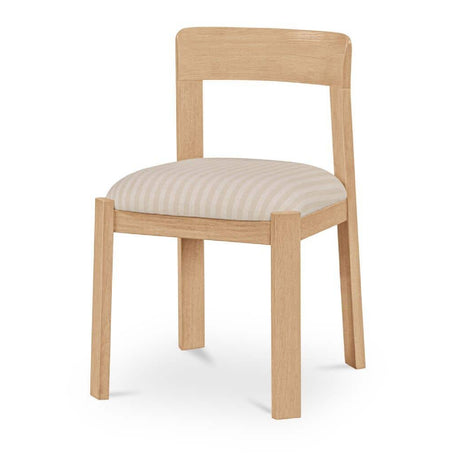 Oak Framed Padded Dining Chairs (2) | Novi Living Oli