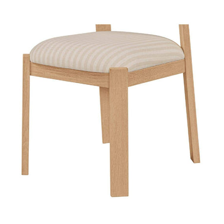 Oak Framed Padded Dining Chairs (2) | Novi Living Oli