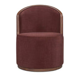 Rossi Swivel Dining Chair Berry